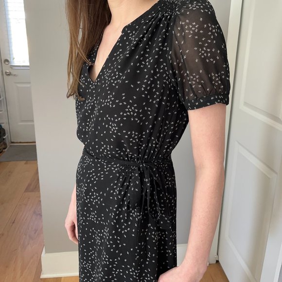 A New Day Target Maxi Full Length Black Floral Dress - Picture 4 of 12